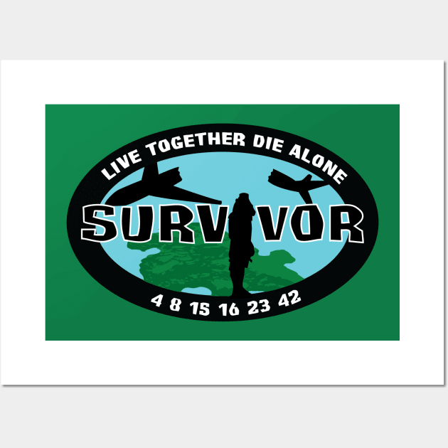 Survive or be Lost Wall Art by Boxless